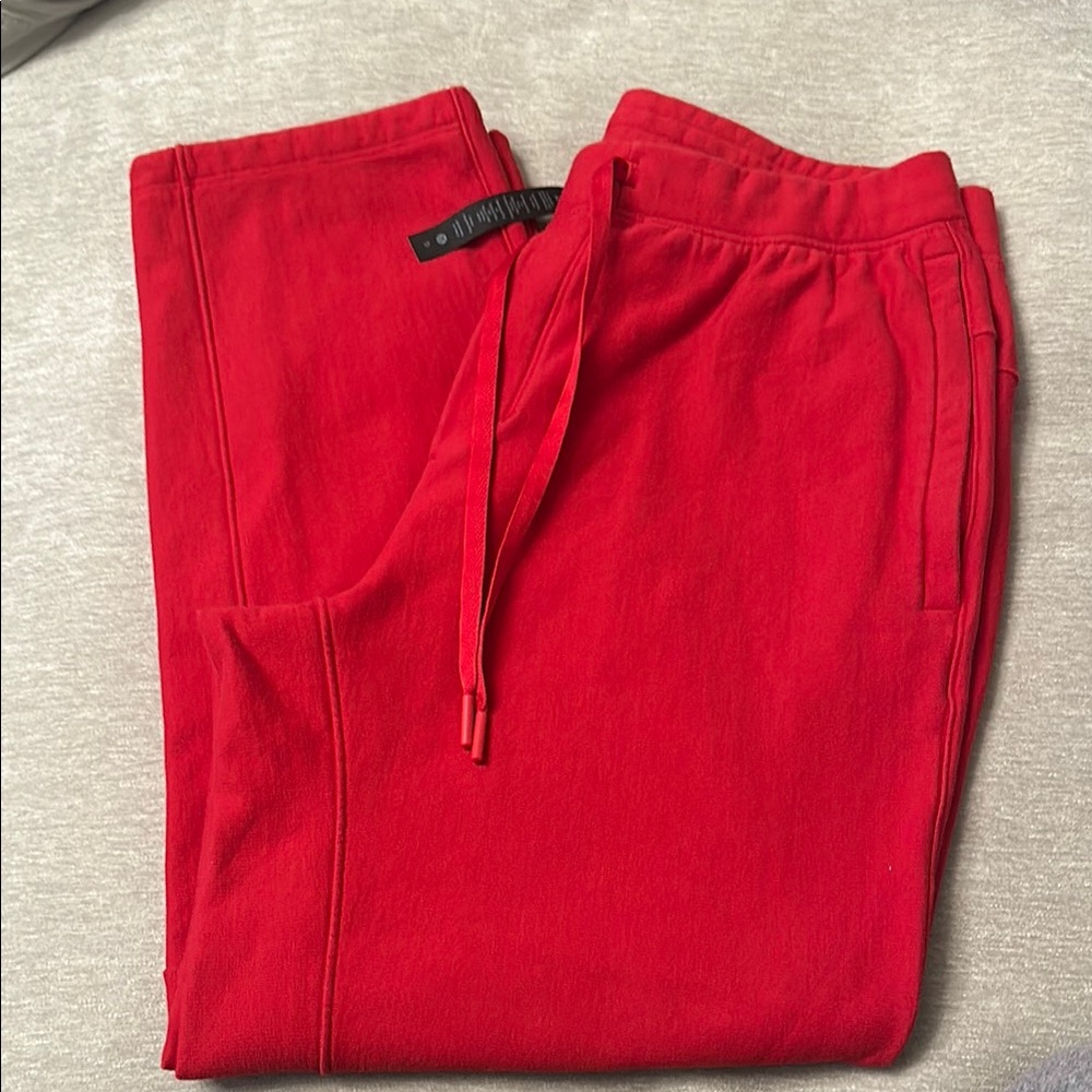 Red Jogger Pants
